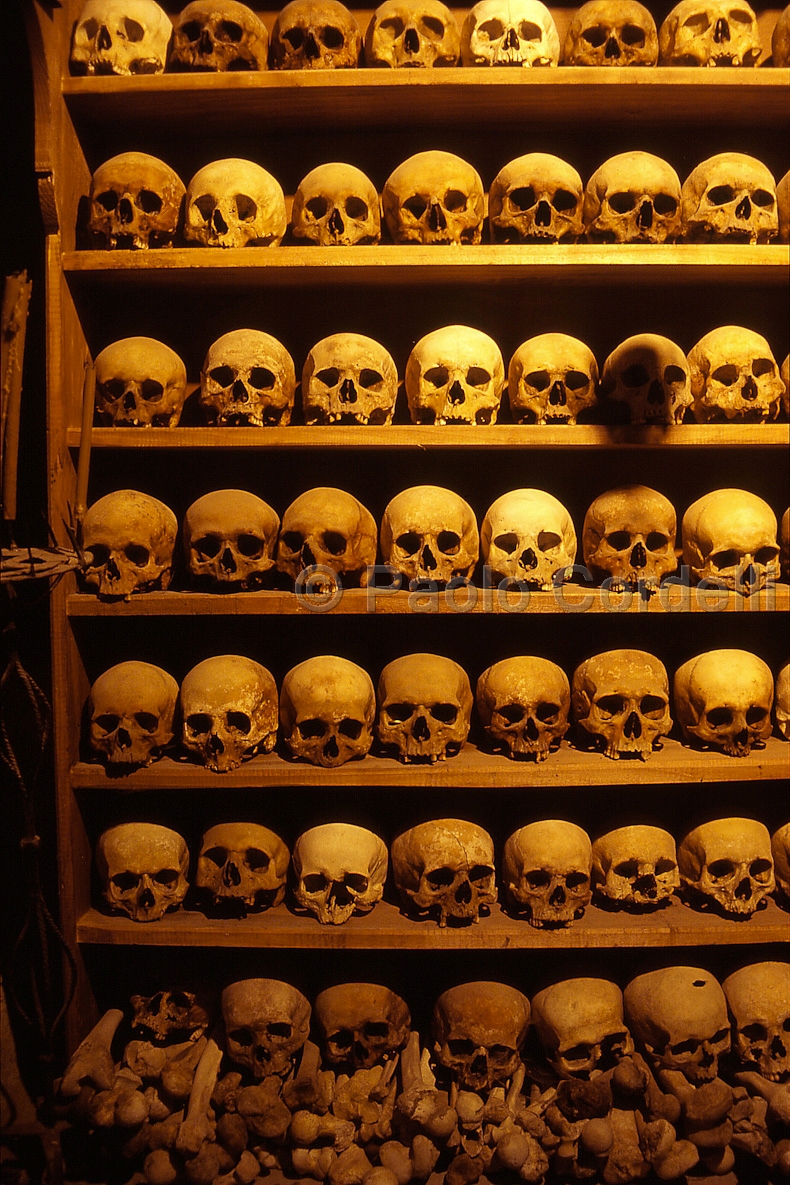 Ossuary at Grand Meteora monastery, Meteora, Greece
 (cod:Greece35)